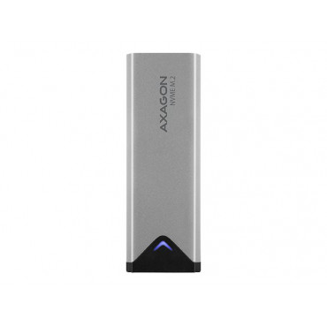 AXAGON External SuperSpeed+ USB-C metal box for M.2 NVMe SSD disks having sizes of up 42 to 80 mm