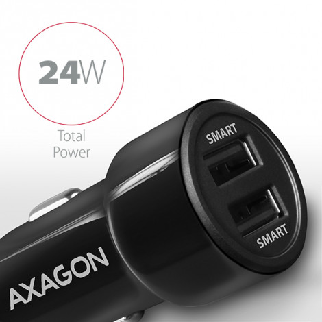 AXAGON Dual car charger, 24W | PWC-5V5