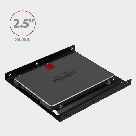 AXAGON Metal frame for mounting one 2.5" disk into one 3.5" position | RHD-125B