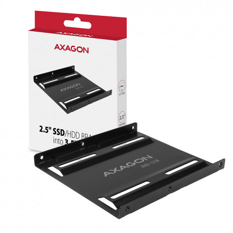 AXAGON Metal frame for mounting one 2.5" disk into one 3.5" position | RHD-125B