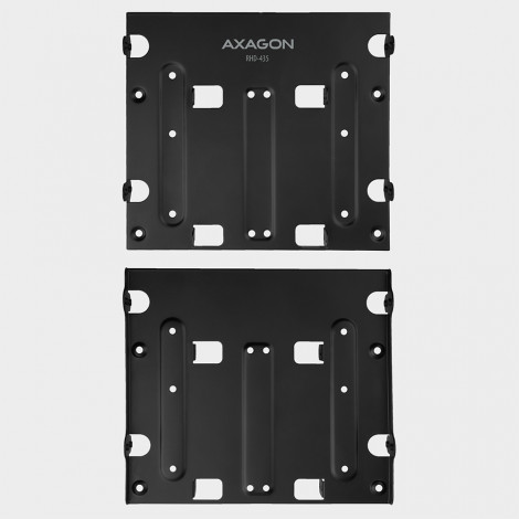 AXAGON Metal frame for mounting four 2.5" disks or two 2.5" disks and one 3.5" disk in a 5.25" position | RHD-435