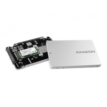 AXAGON Internal 2.5" box with SATA interface for M.2 SATA SSD