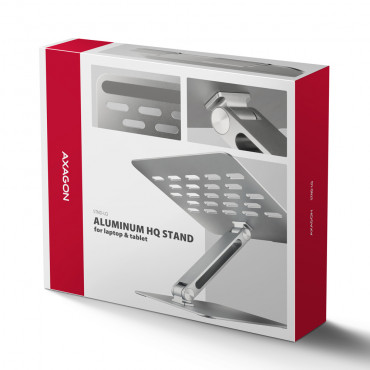 AXAGON | Notebooks and tablets stand STND-LQ | Adjustable Height, Tilt | 10-16 "