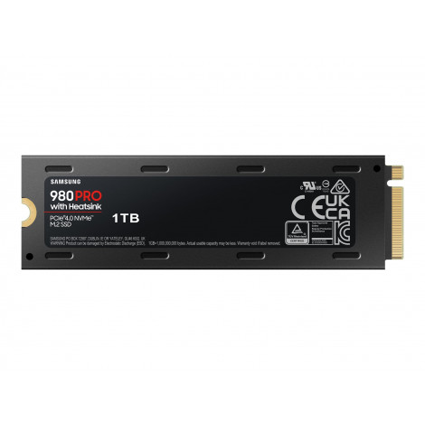 Samsung | 980 PRO with Heatsink | 1000 GB | SSD form factor M.2 2280 | Solid-state drive interface M.2 NVMe 1.3c | Read speed 70