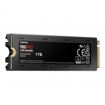 Samsung | 980 PRO with Heatsink | 1000 GB | SSD form factor M.2 2280 | Solid-state drive interface M.2 NVMe 1.3c | Read speed 70