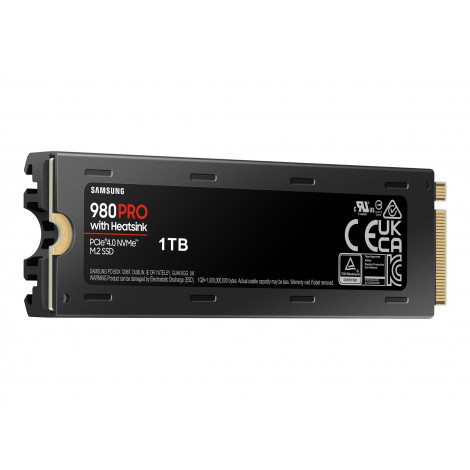 Samsung | 980 PRO with Heatsink | 1000 GB | SSD form factor M.2 2280 | Solid-state drive interface M.2 NVMe 1.3c | Read speed 70