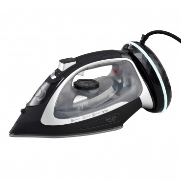 Adler Steam Iron | AD 5043 | Steam Iron | 2800 W | Water tank capacity 300 ml | Continuous steam 30 g/min | Steam boost performa