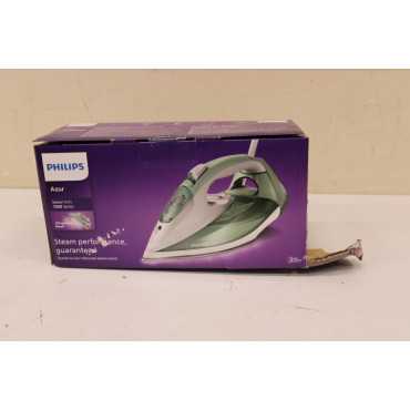 SALE OUT. Philips DST7012/70 HV Steam Iron, Desert Green/Gray | Philips | DST7012/70 HV | Steam Iron | 2600 W | Water tank capac