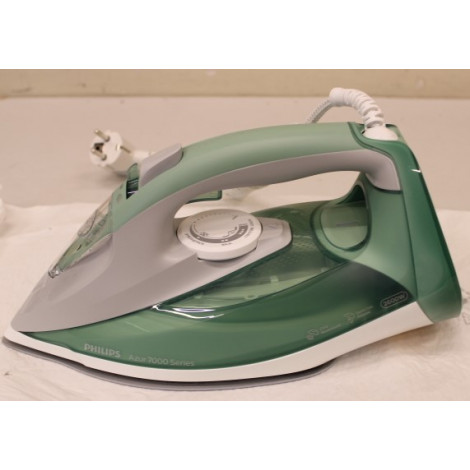 SALE OUT. Philips DST7012/70 HV Steam Iron, Desert Green/Gray | Philips | DST7012/70 HV | Steam Iron | 2600 W | Water tank capac