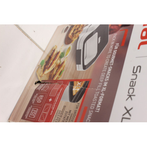 SALE OUT. Tefal SW701110 Snack XL Wafle maker, White/Grey | TEFAL | Wafle Maker Snack XL | SW701110 | 850 W | Number of pastry 2