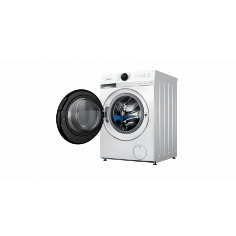 Midea MF200W80WB/W Washing Machine, A, Front loading, Depth 47.5 cm, 8 kg, White | Midea