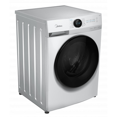 Midea MF200W80WB/W Washing Machine, A, Front loading, Depth 47.5 cm, 8 kg, White | Midea
