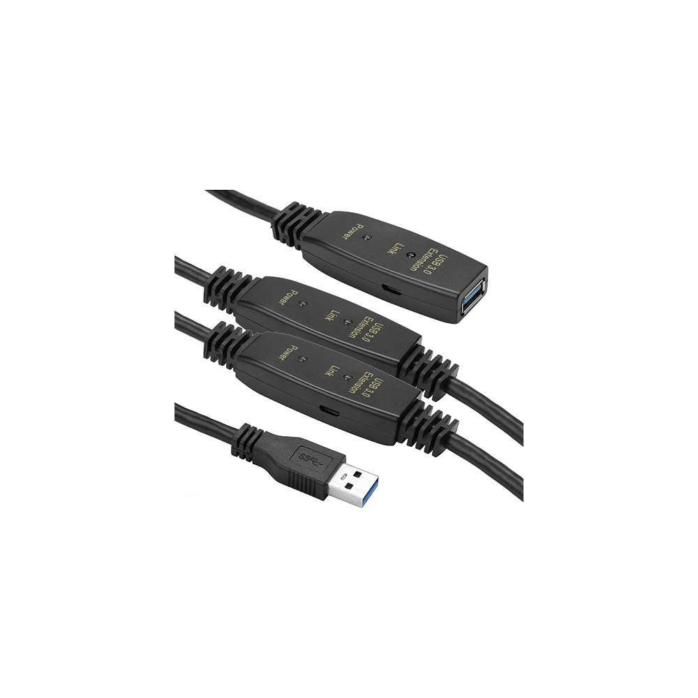 Kabelis ilgiklis USB 3.0 AF AM, 20m