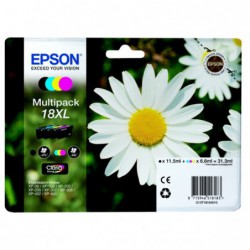 OEM Epson T1816 CMYK XL ink cartridge multipack, high capacity