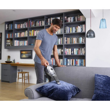 BLACK & DECKER | Vacuum Cleaner | NVC220WC-QW | Cordless operating | Handstick | 7.2 V | Grey