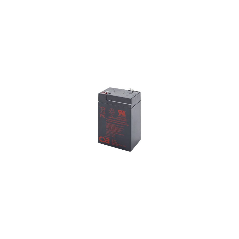 CSB Battery Battery 6V 4.5Ah F1 Pb | GP645