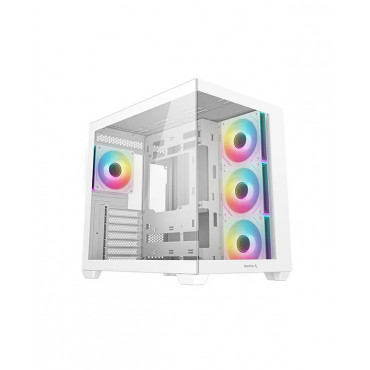 Deepcool CG530 4F WH | White | Mid Tower | Power supply included No