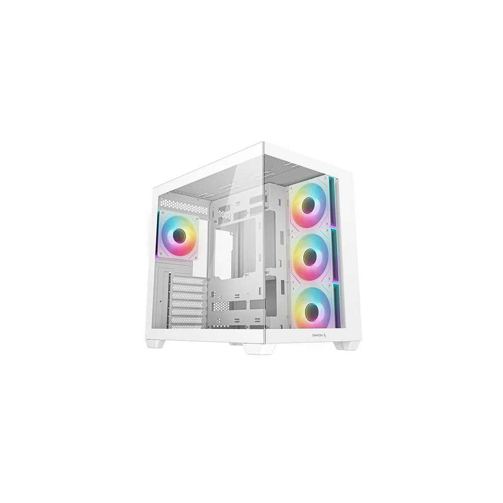 Deepcool CG530 4F WH | White | Mid Tower | Power supply included No