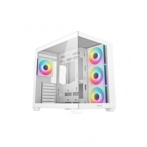 Deepcool CG530 4F WH | White | Mid Tower | Power supply included No