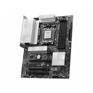 MSI PRO B850-P WIFI | Processor family AMD | Processor socket AM5 | DDR5 | Supported hard disk drive interfaces SATA, M.2 | Numb
