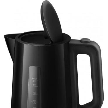 Philips | Kettle | HD9318/20 | Electric | 2200 W | 1.7 L | Plastic | 360 rotational base | Black