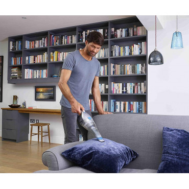 BLACK & DECKER | Vacuum Cleaner | NVC215WA-QW | Cordless operating | 7.2 V | Operating time (max) 10 min | Blue/Gray