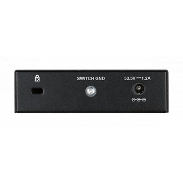 D-Link | Switch | DGS-1005P | Unmanaged | Desktop | Gigabit Ethernet (copper) ports quantity 5 | Power over Ethernet (PoE) ports
