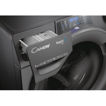 Candy | Washing Machine | RP4 476BWMRR/1-S | Energy efficiency class A | Front loading | Washing capacity 7 kg | 1400 RPM | Dept