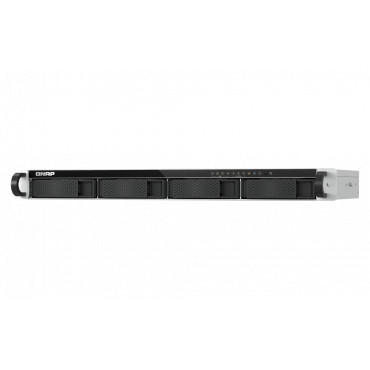 QNAP 1U Short-depth Rackmount NAS | TS-h765eU-8G | Intel Atom | x7405C | 8 GB | SODIMM DDR5