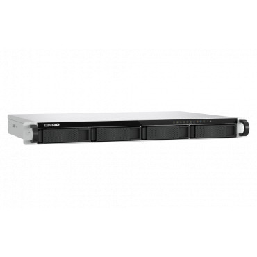 QNAP 1U Short-depth Rackmount NAS | TS-h765eU-8G | Intel Atom | x7405C | 8 GB | SODIMM DDR5