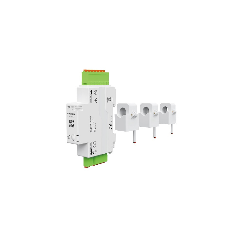 Išmanus energijos matuoklis, 3P+N,120A, DIN, Modbus RS485
