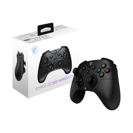MSI Gaming Controller | FORCE GC300 WIRELESS | Black | Wireless