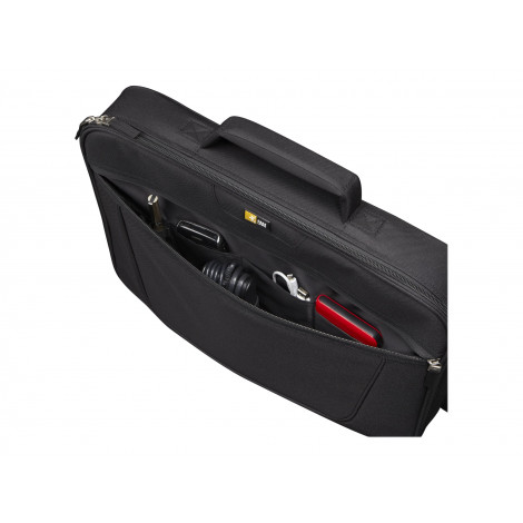 Case Logic | VNCI217 | Fits up to size 17.3 " | Messenger - Briefcase | Black | Shoulder strap