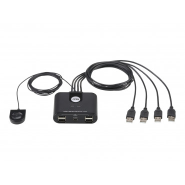 Aten 4-Port USB 2.0 Peripheral Sharing Device | Aten | 4 x 4 USB 2.0 Peripheral Sharing Switch