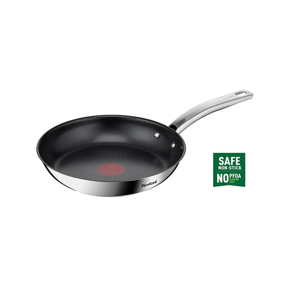 TEFAL Frying Pan | B8170444 Intuition | Frying | Diameter 24 cm | Suitable for induction hob | Fixed handle | Black
