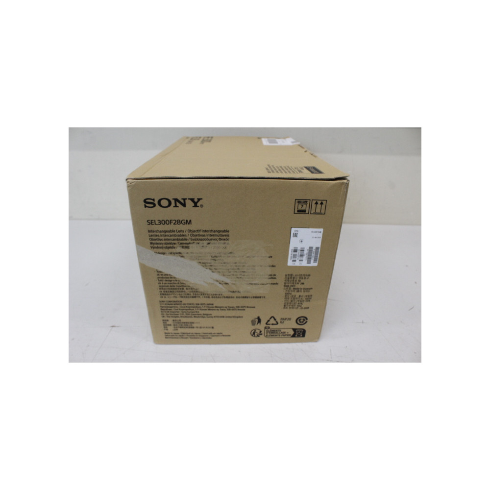 SALE OUT. Sony SEL300F28GM FE 300MM F2.8 GM OSS | Sony | SEL300F28GM FE 300MM F2.8 GM OSS | DAMAGED PACKAGING
