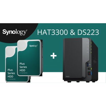 Bundle SYNOLOGY DS223 + 2x...