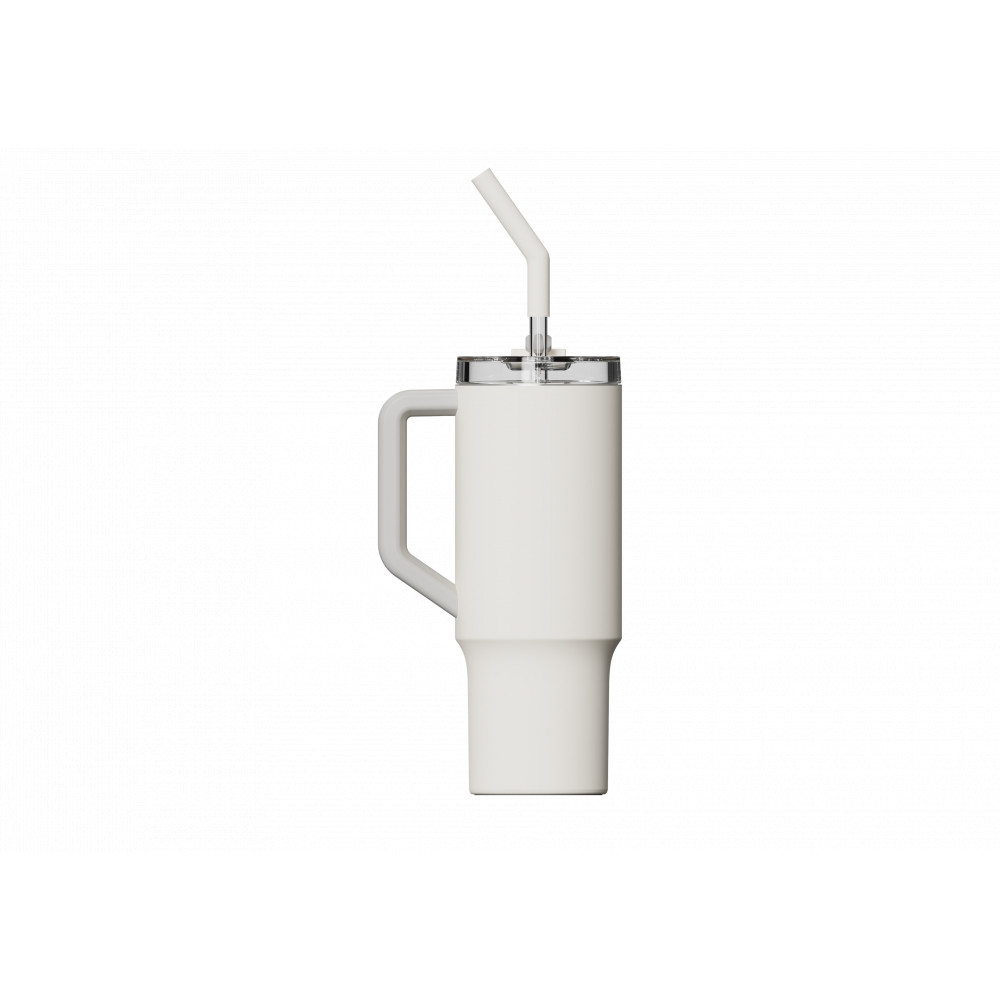 Xiaomi | Straw Mug | Capacity 1 L | Material Stainless steel | White