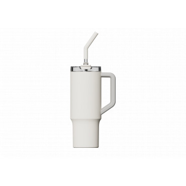 Xiaomi | Straw Mug | Capacity 1 L | Material Stainless steel | White
