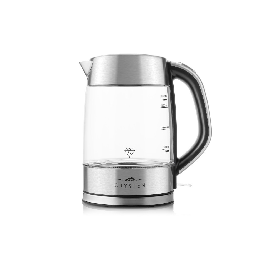 ETA Kettle | ETA415490000 Crysten | Electric | 2100 W | 1.7 L | Glass | 360 rotational base | Glass