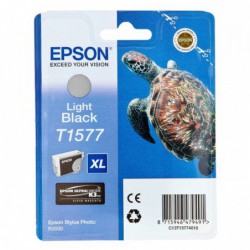 OEM Epson T1577 Ink Cartridge, Black                                                                                    