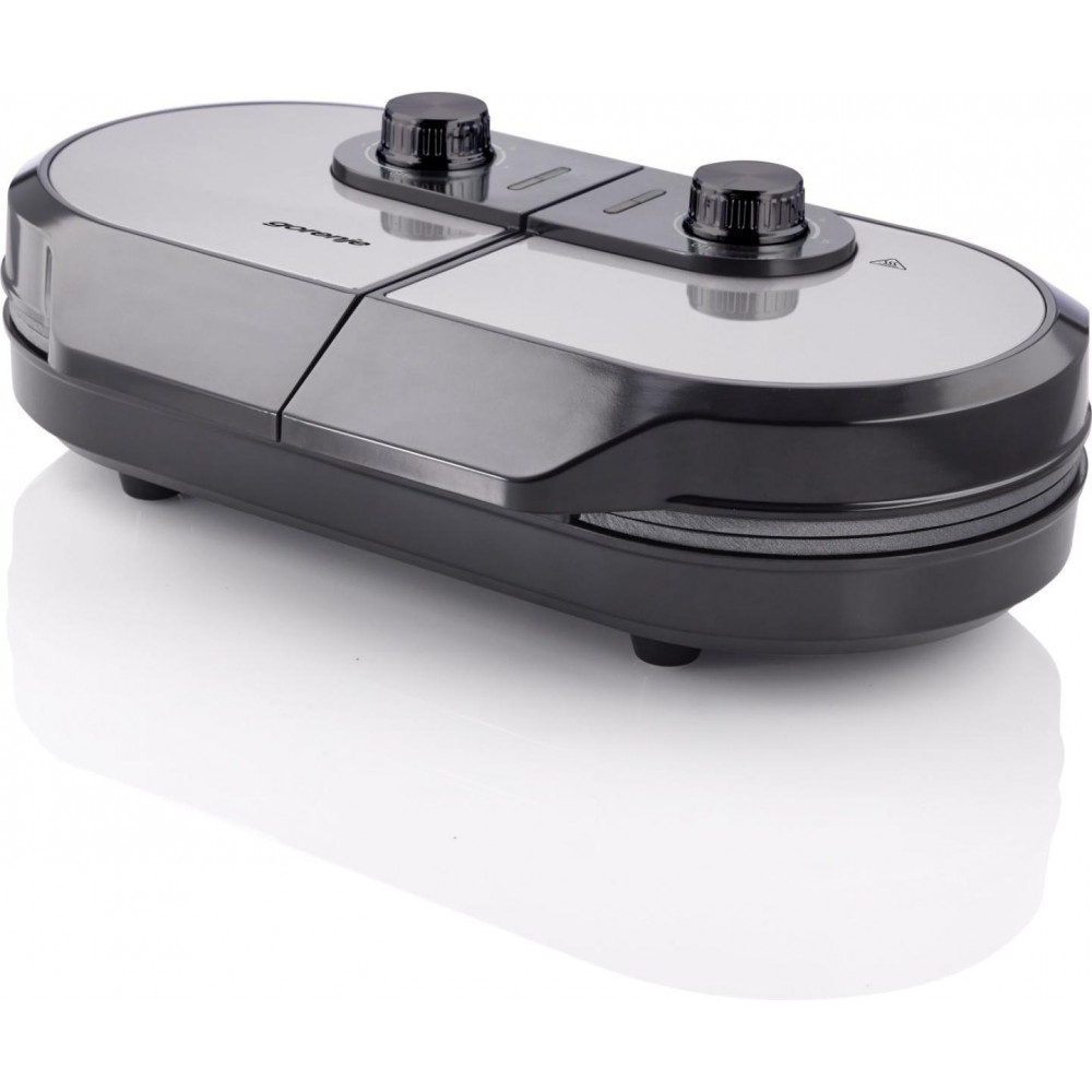 Gorenje | Mini Grill, Waffle plate | WM1400SB | Electric Grill | 1400 W | Diameter 18 cm | Black