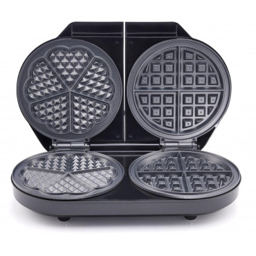 Gorenje | Mini Grill, Waffle plate | WM1400SB | Electric Grill | 1400 W | Diameter 18 cm | Black