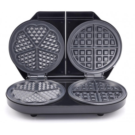 Gorenje | Mini Grill, Waffle plate | WM1400SB | Electric Grill | 1400 W | Diameter 18 cm | Black
