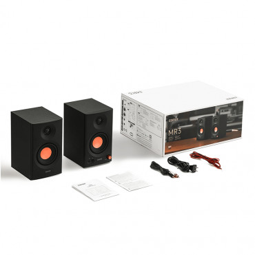 Edifier | Powered Studio Monitor Speakers | MR3 | 18W x 2 W | Bluetooth | Black | 85 dB | Wireless connection