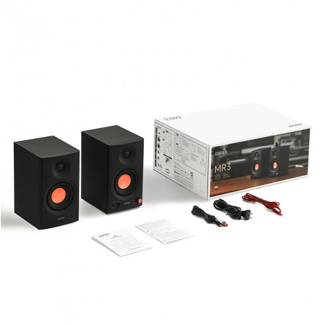 Edifier | Powered Studio Monitor Speakers | MR3 | 18W x 2 W | Bluetooth | Black | 85 dB | Wireless connection