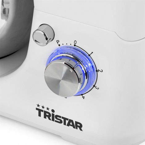 Tristar Kitchen Machine | MX-4817 | 1200 W | Number of speeds 6 | Bowl capacity 5 L | White