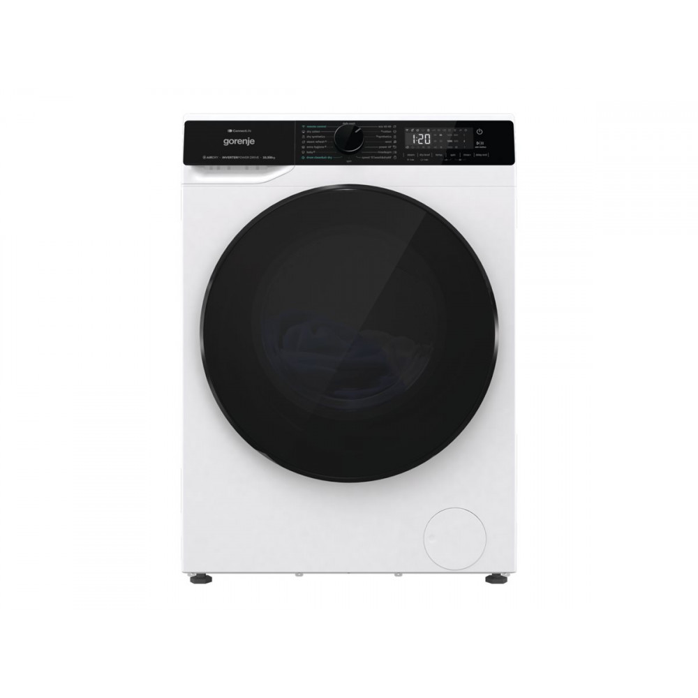 Gorenje Washing Machine with Dryer | WD2PA1X64ADW | Energy efficiency class A/D | Front loading | Washing capacity 10.5 kg | 140