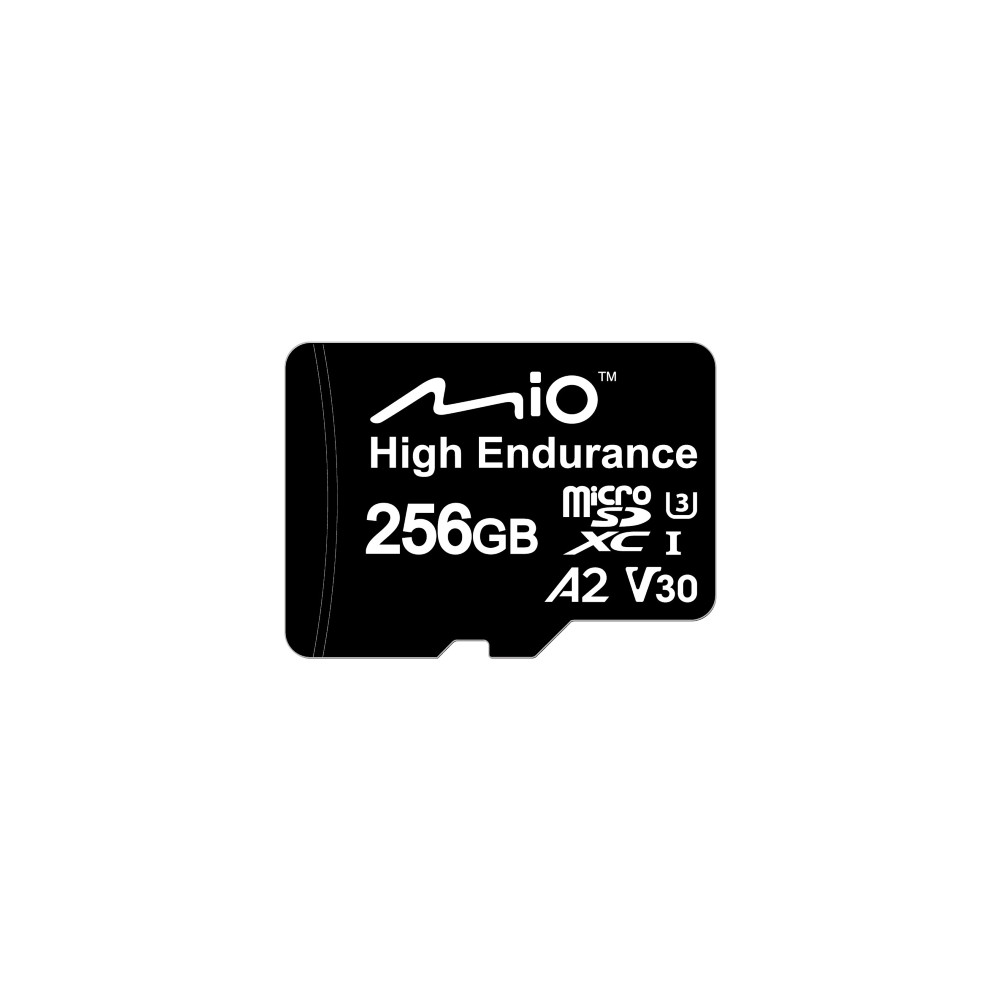 Mio High-Endurance | 256 GB | MicroSD | Flash memory class UHS-I