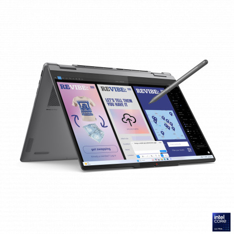 Lenovo Yoga 7 2-in-1 14ILL10 | Luna Grey | 14 " | OLED | Touchscreen | WUXGA | 1920 x 1200 pixels | Glossy | Intel Core Ultra 5 